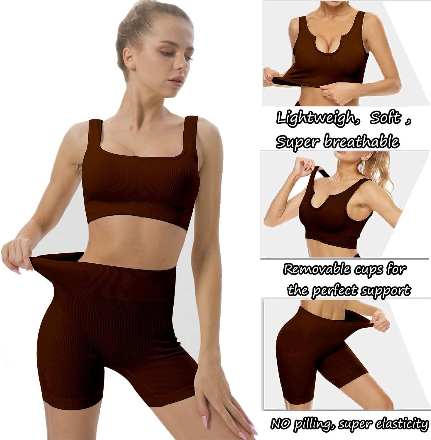 Workout Sets for Women 2 Piece 2 Sets