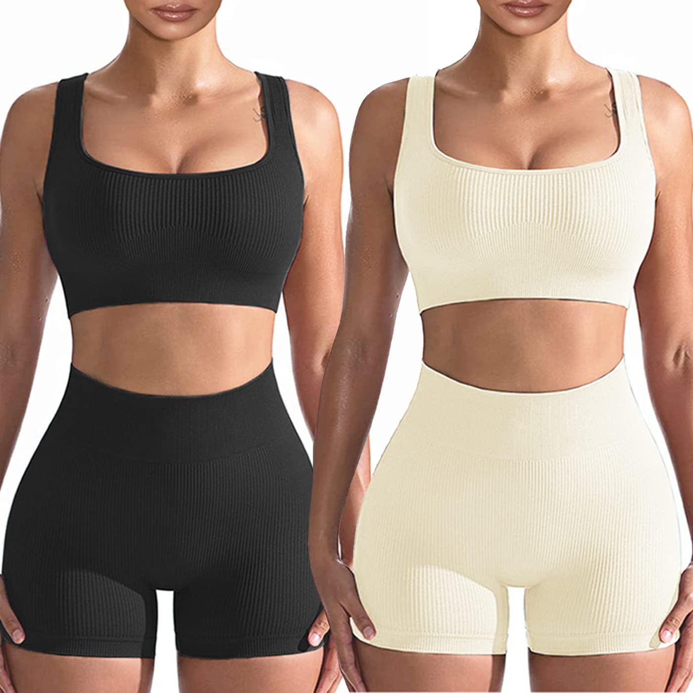 Workout Sets for Women 2 Piece 2 Sets