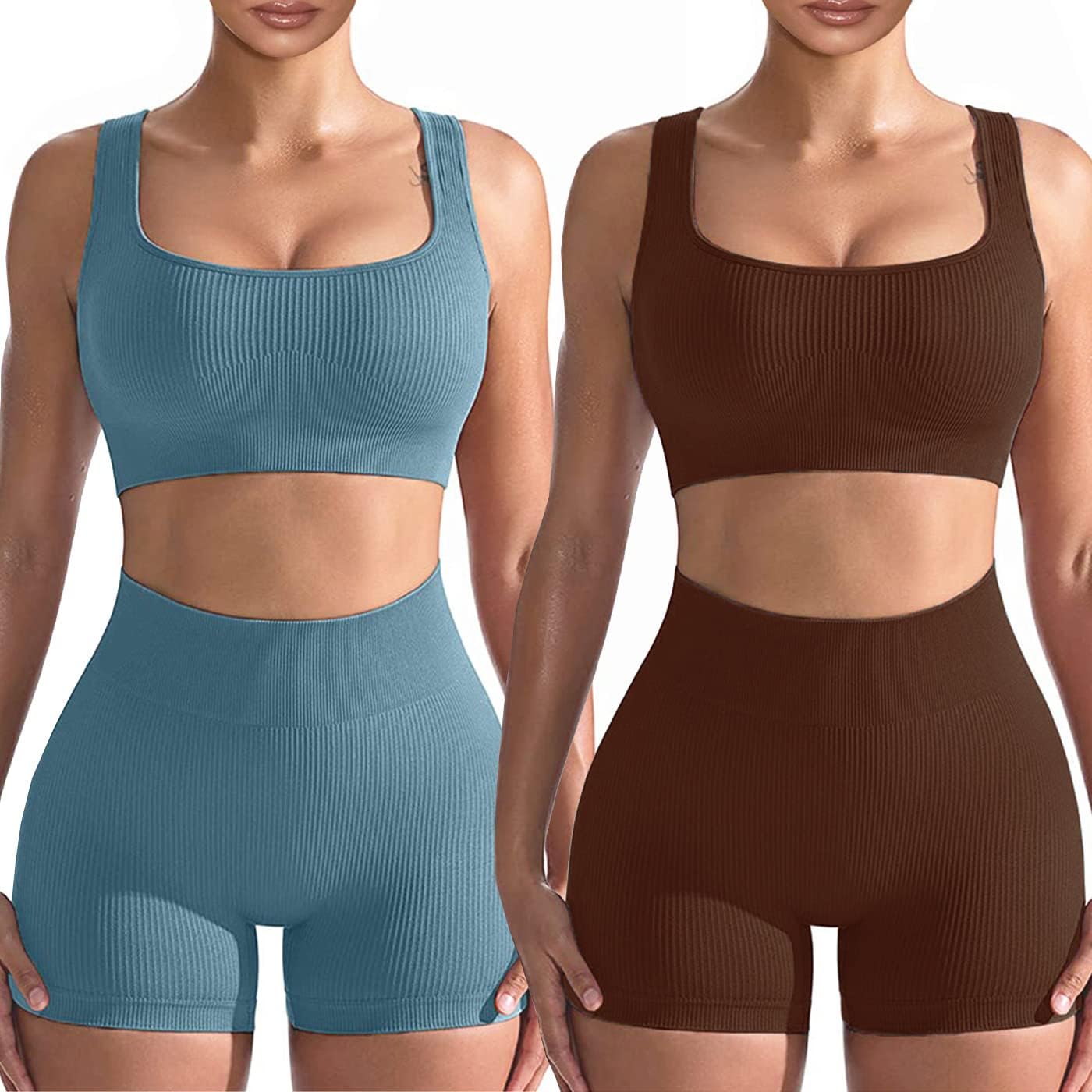 Workout Sets for Women 2 Piece 2 Sets