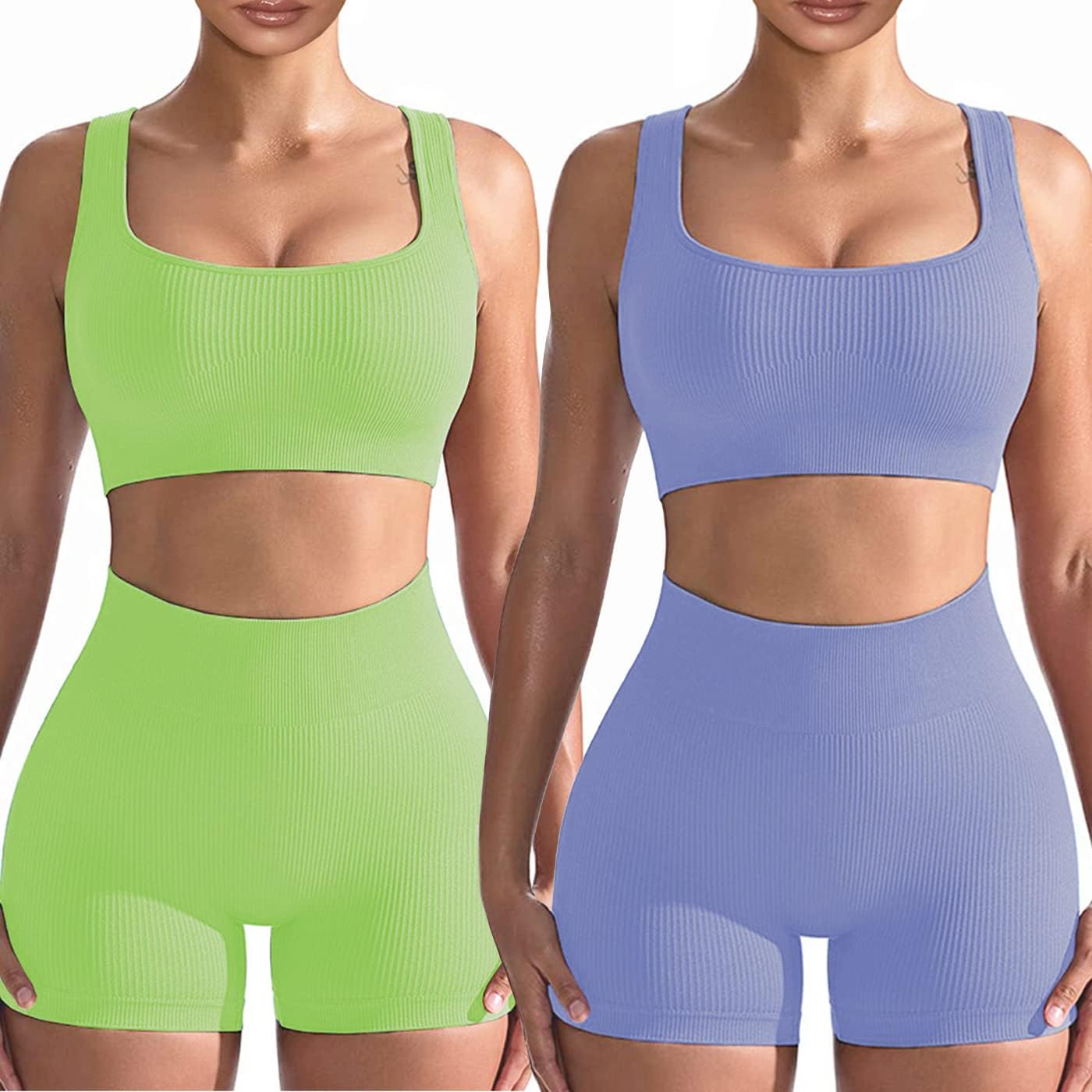 Workout Sets for Women 2 Piece 2 Sets