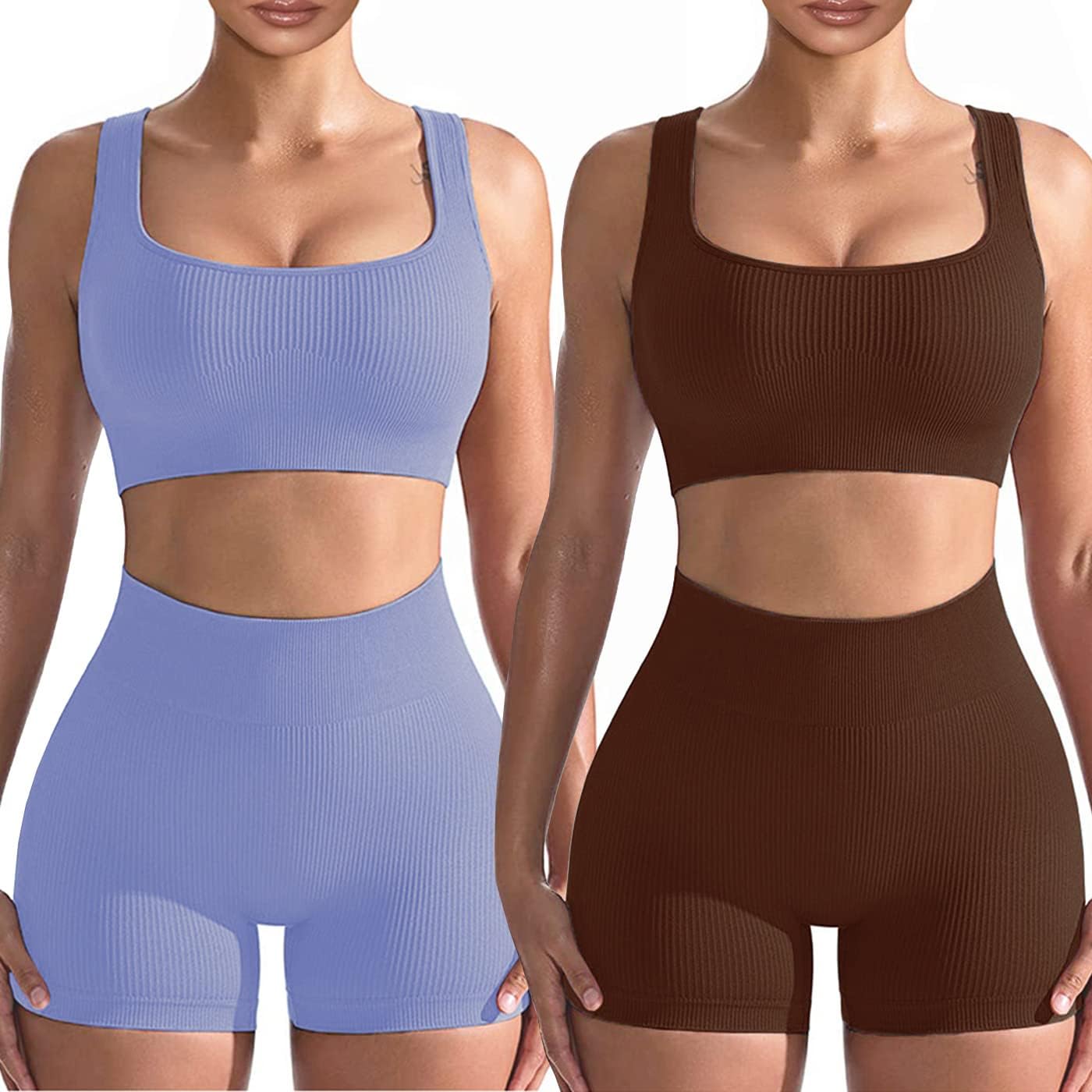 Workout Sets for Women 2 Piece 2 Sets