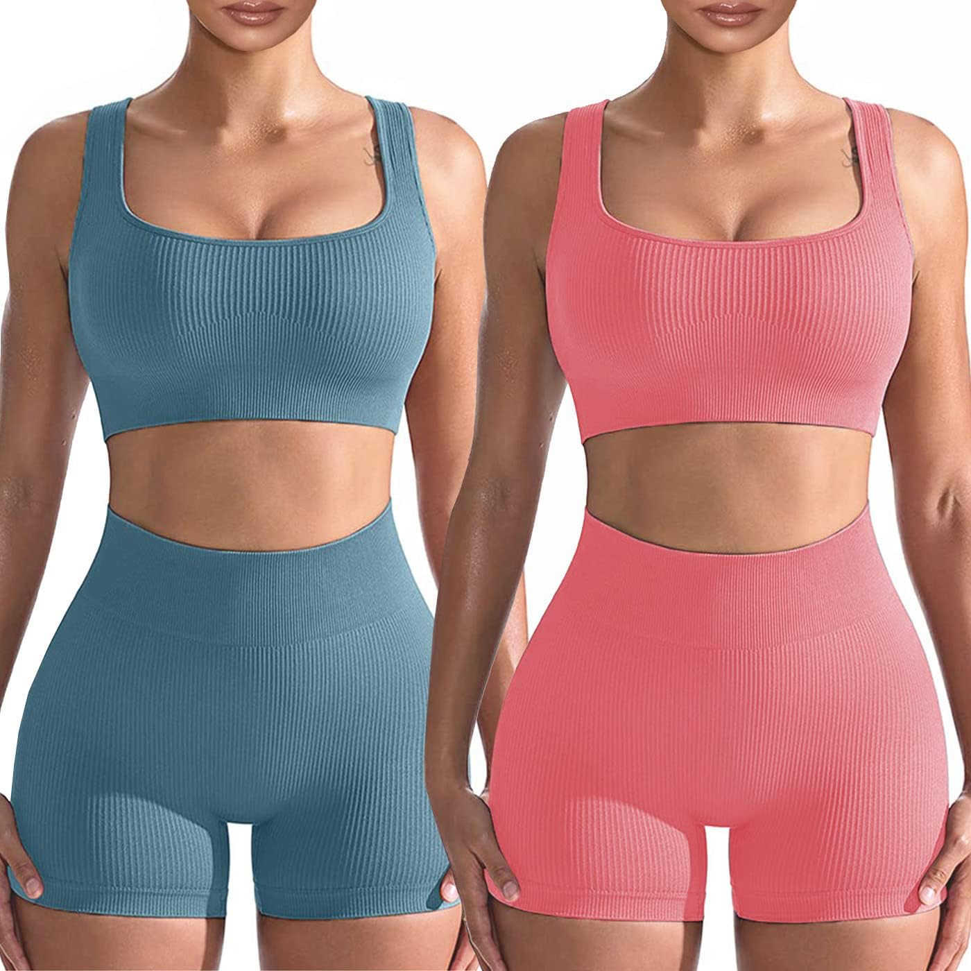 Workout Sets for Women 2 Piece 2 Sets