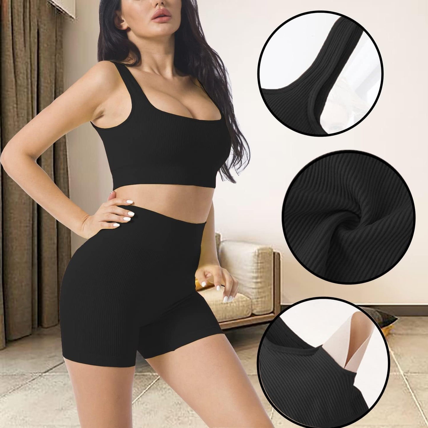 Workout Sets for Women 2 Piece 2 Sets